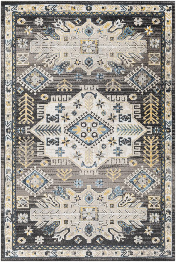 Cabacungan Black & Blue Washable Rug - Clearance Online