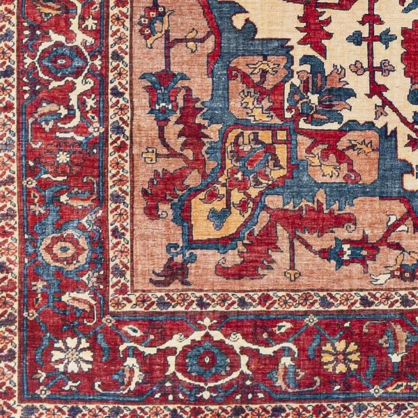 Alleyton Red Medallion Area Carpet Online - Image 5