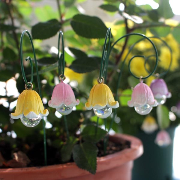 9 Pcs - Lily of the Valley Garden Stake Online - Image 5
