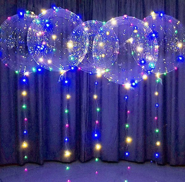 10 Pcs - Led Light up Bobo Balloon Online Hot Sale