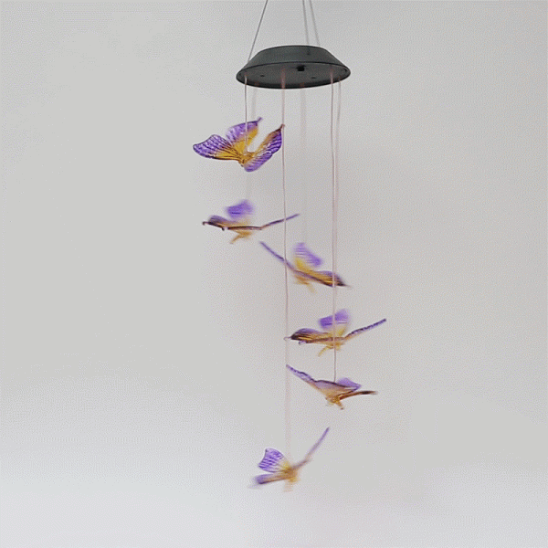 Solar-Powered Dangling Butterfly Lights Sale - Image 4