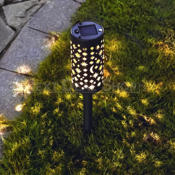Solar-Powered Iron Starry Stake Light Discount - Image 2