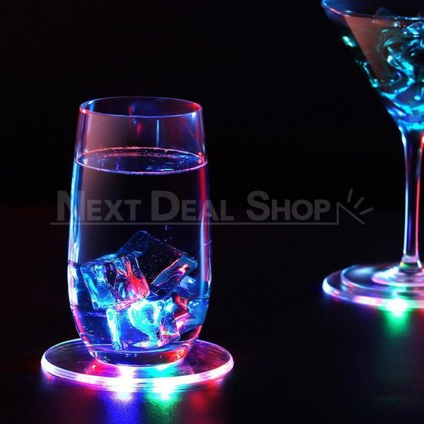 Transparent LED Light Coaster Online Hot Sale - Image 5