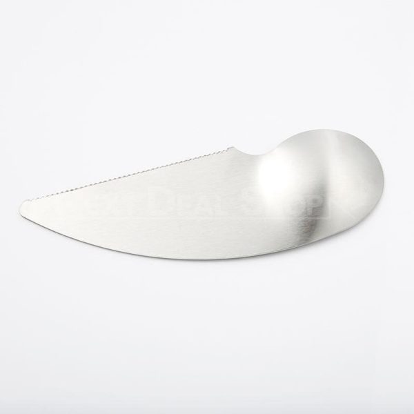 2 in 1 Stainless Steel Kiwi Cutter with Half Dig Spoon For Discount - Image 3
