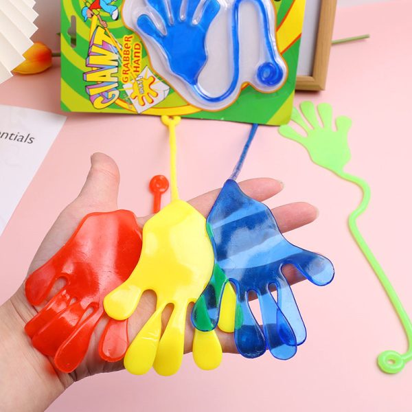 4 Pcs - Sticky Stretchy Slap Hand Toy on Sale - Image 3