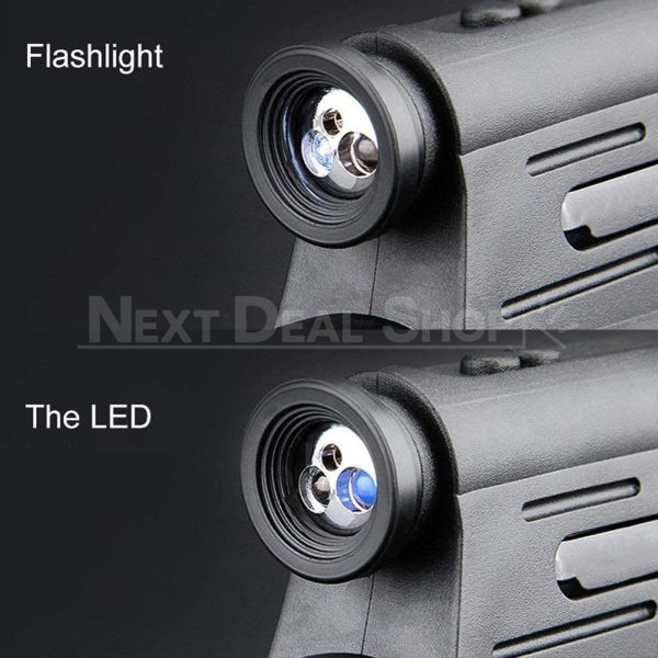 12 X 50 Monocular Telescope with Laser Light and Flashlight For Sale - Image 5