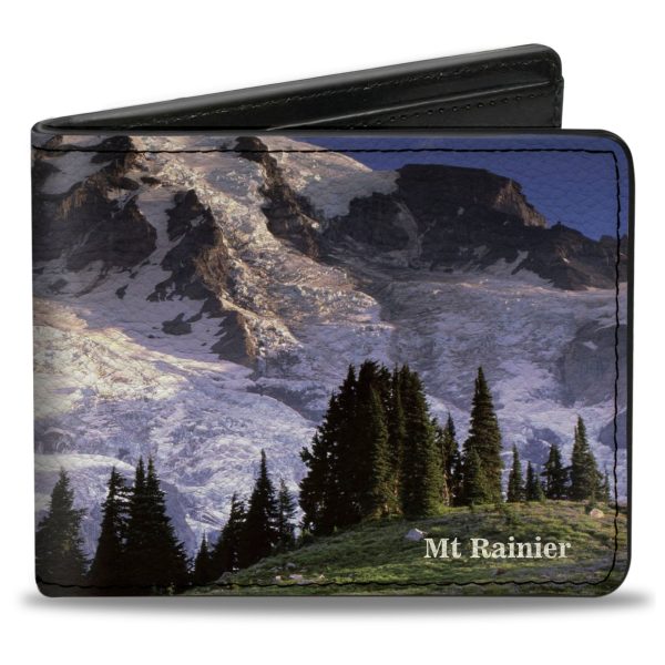 Bi-Fold Wallet - Washington MT. RAINIER Valley Landscape Sale